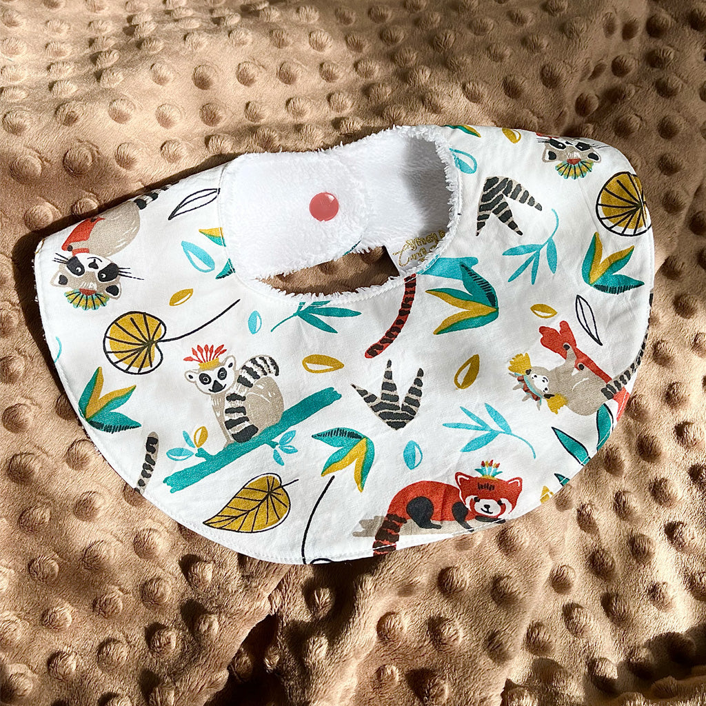 Bavoir naissance - 0/6 mois - Panda roux