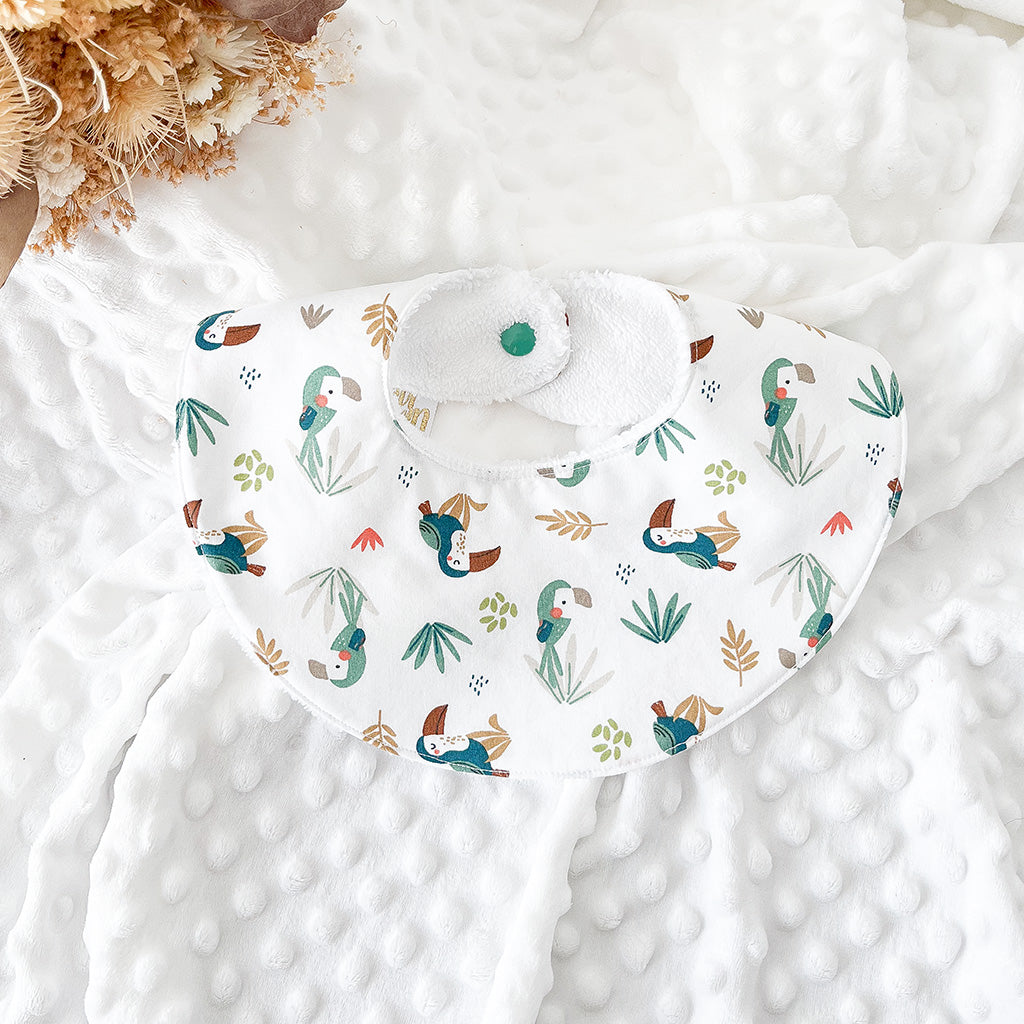 Bavoir naissance - 0/6 mois - Toucans