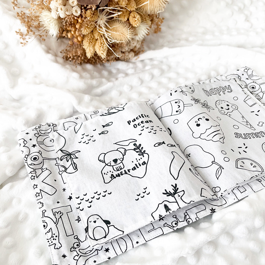 Cahier de coloriages - Alphabets Monstrueux