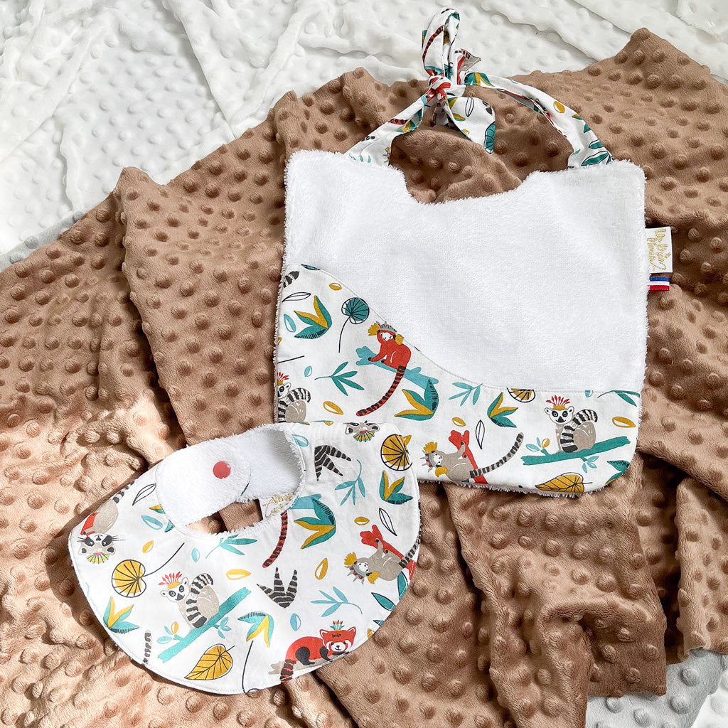 Coffret repas - 0/18 mois - Panda Roux