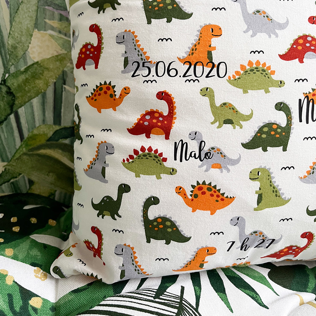 Coussin de naissance à personnaliser