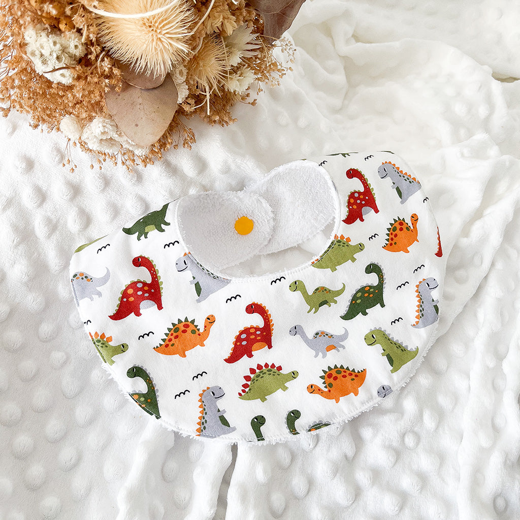 Bavoir naissance - 0/6 mois - Dinosaures