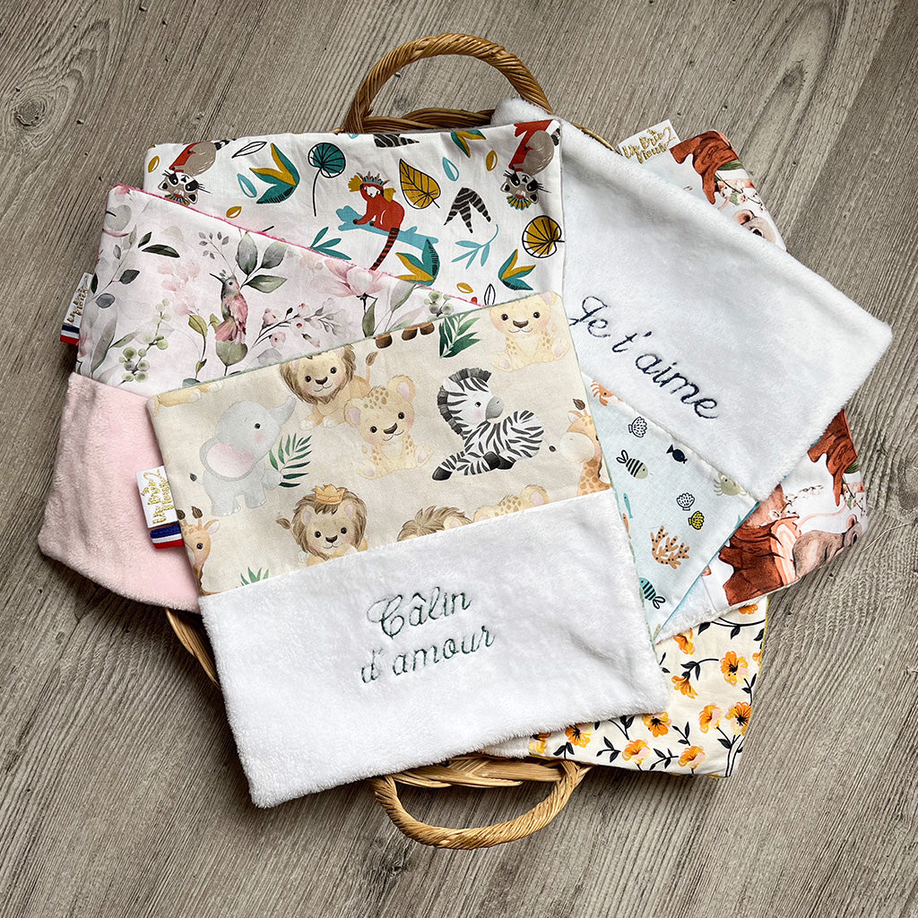 Le doudou brodé à personnaliser