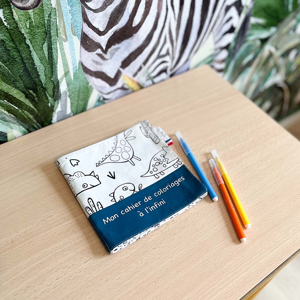 Mon cahier de coloriages à l'infini