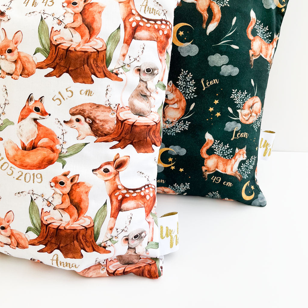 Coussin de naissance à personnaliser