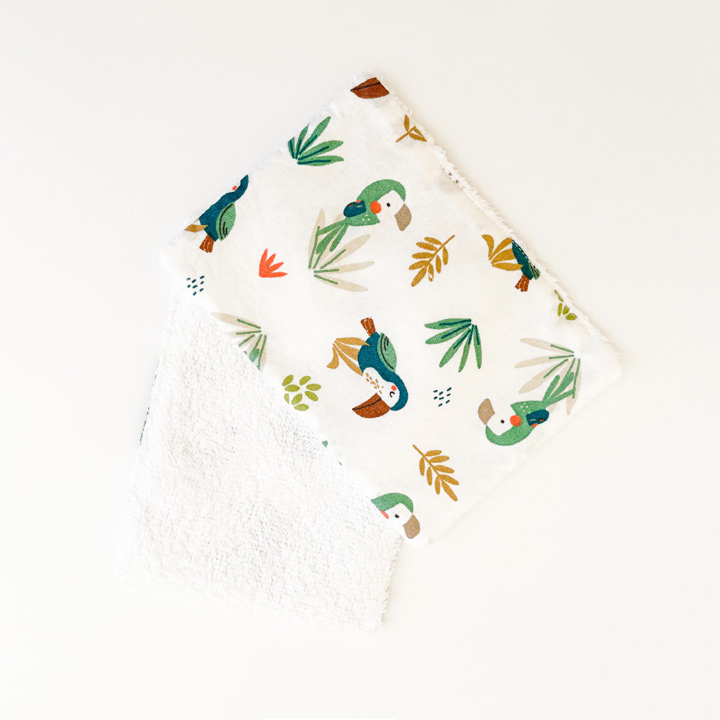 Lot de grandes lingettes lavables