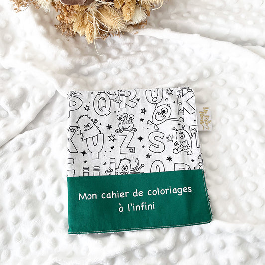 Cahier de coloriages - Alphabets Monstrueux