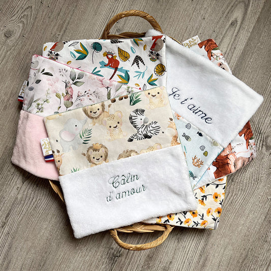 Le doudou brodé à personnaliser