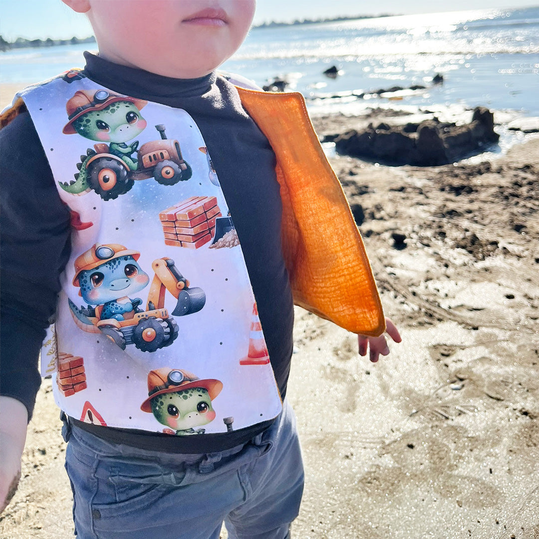 Gilet de berger - Dino Chantier - Gaze de coton