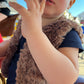 Gilet de berger - Dino - Fausse fourrure marron
