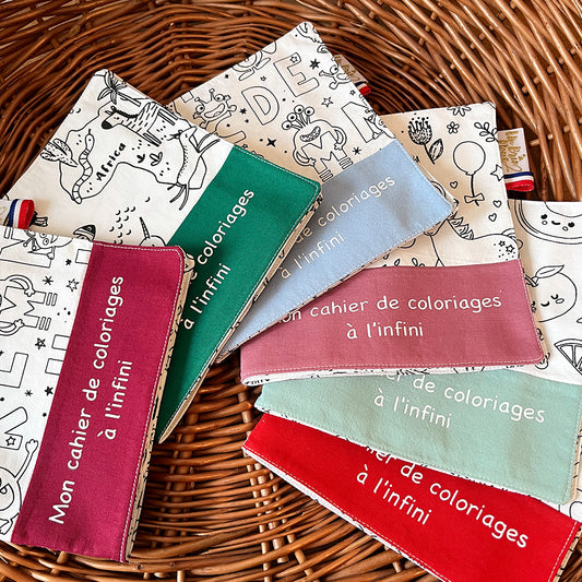 Mon cahier de coloriages à l'infini