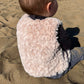 Gilet de berger - Liberty - Fausse fourrure rose