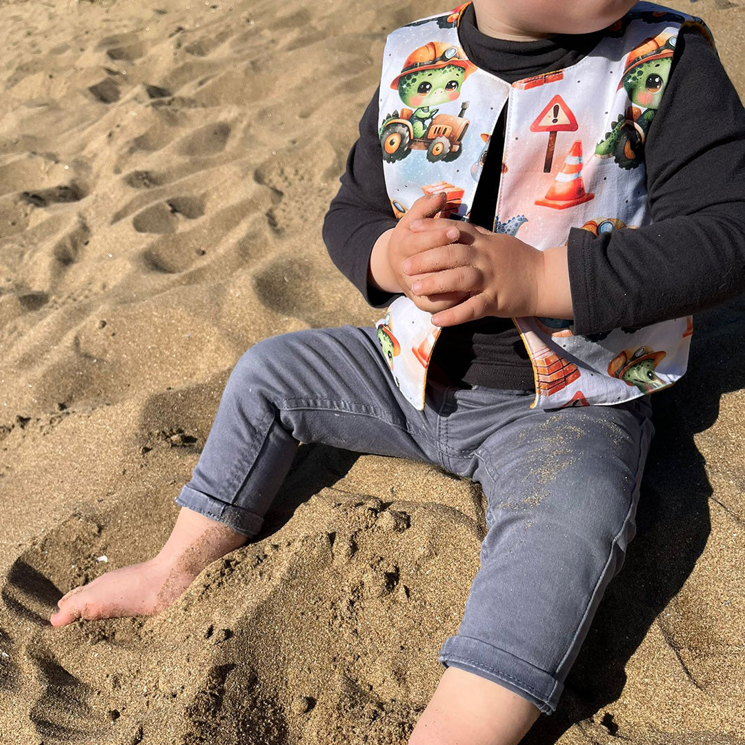Gilet de berger - Dino Chantier - Gaze de coton