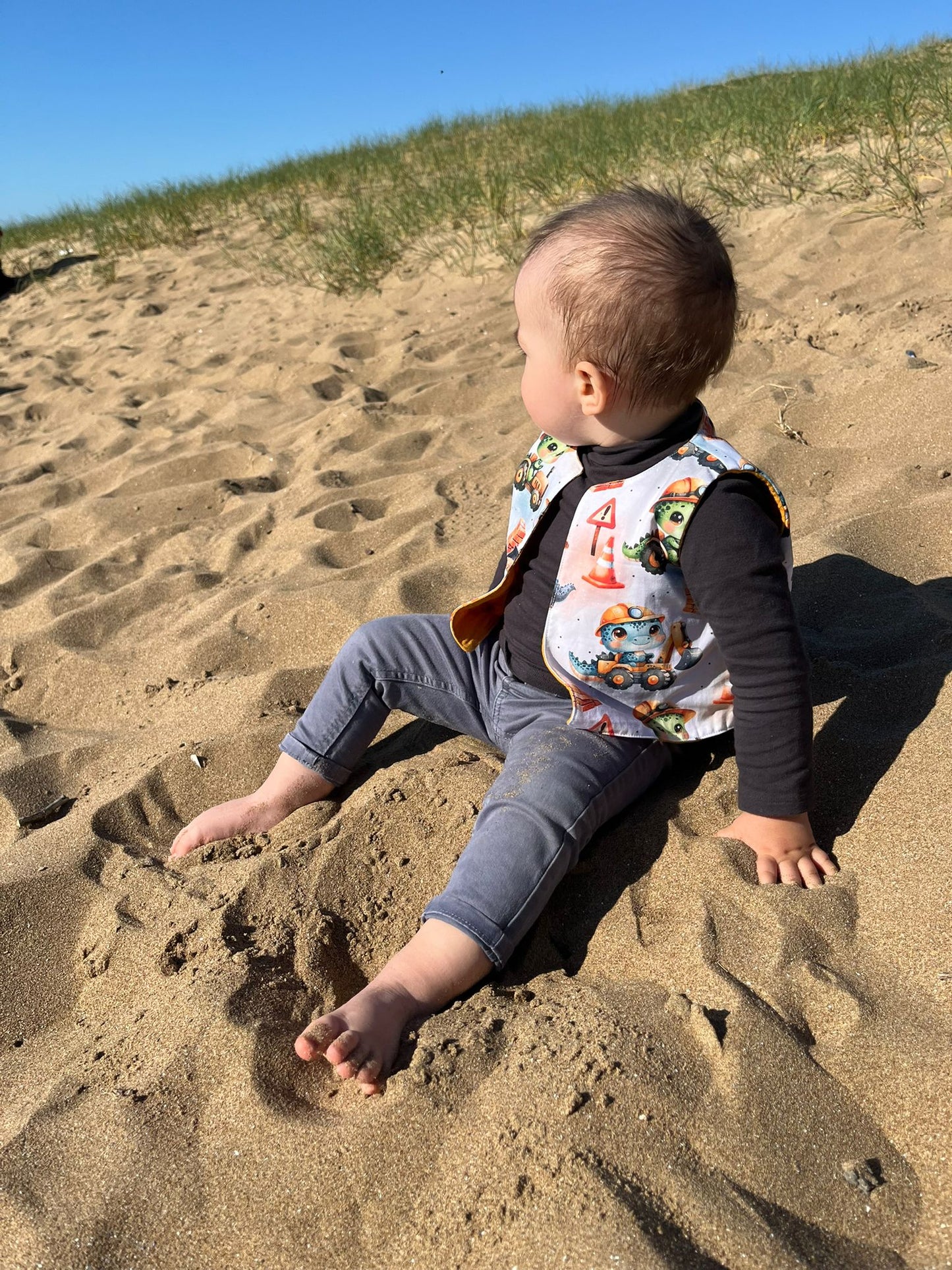 Gilet de berger - Dino Chantier - Gaze de coton