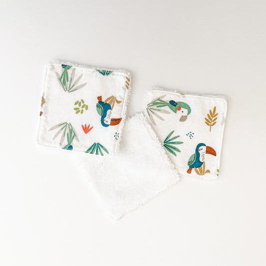 Lot de lingettes lavables